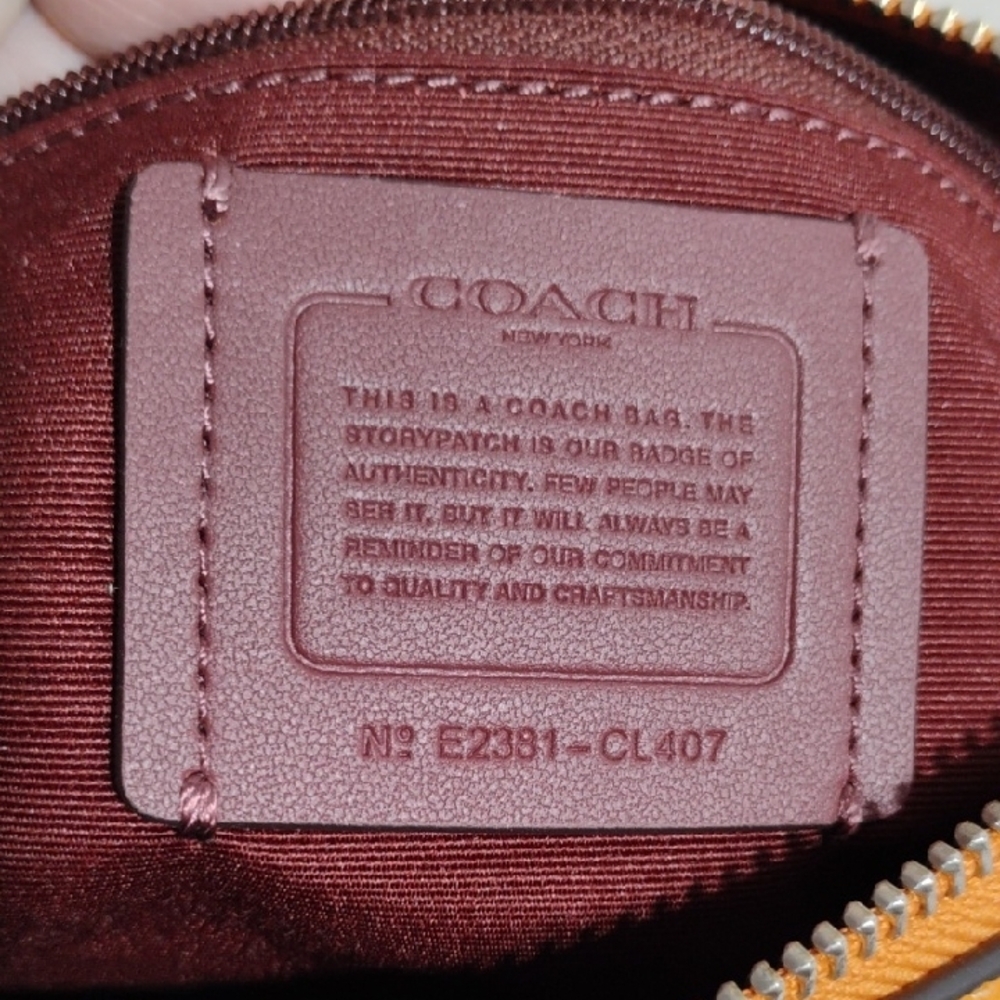 SALE! NWOT Authentic Coach Charlotte Shoulder/Crossbody Bag - Picture 11 of 16
